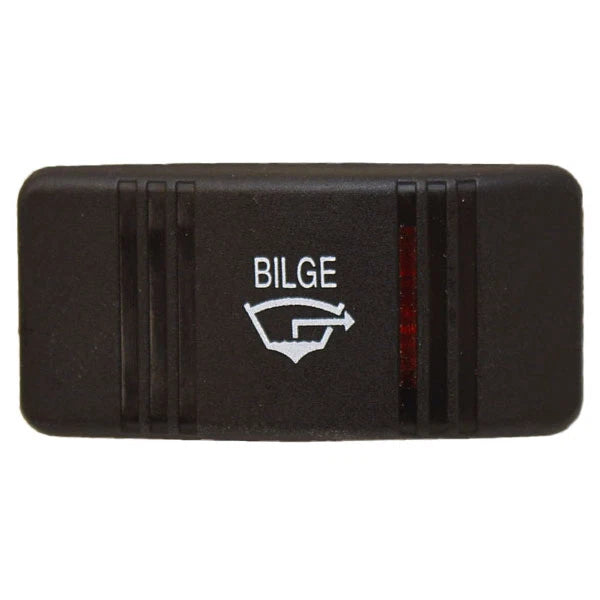 Carling Boat Rocker Switch Cover - BILGE Plastic Actuator