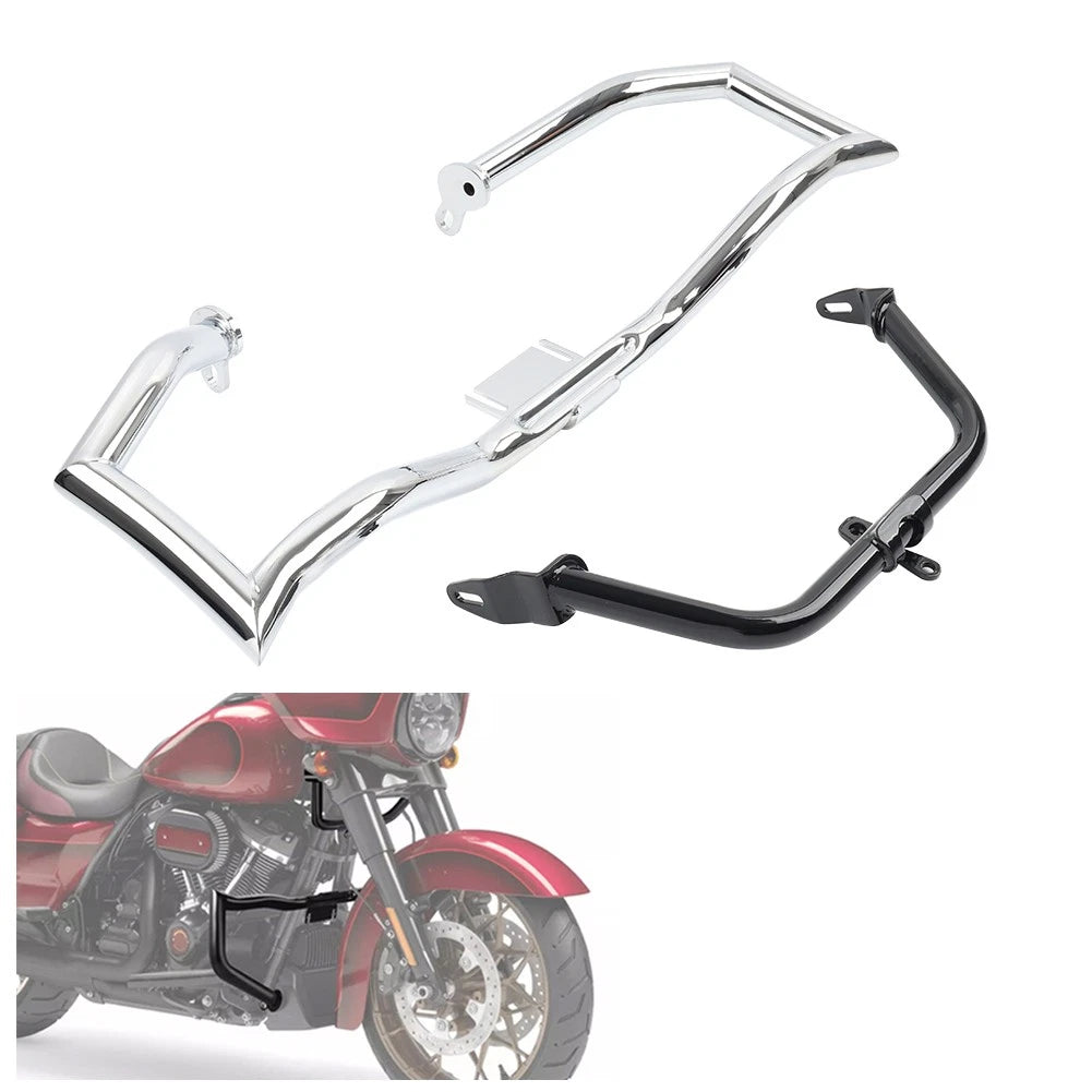 Engine Guard Crash Bar Support Bracket for Harley Road Glide FLTRX 15-23