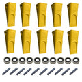 (10) Tooth Pin & Retainer Fits Caterpillar 950B 950E 966C 966D 966E