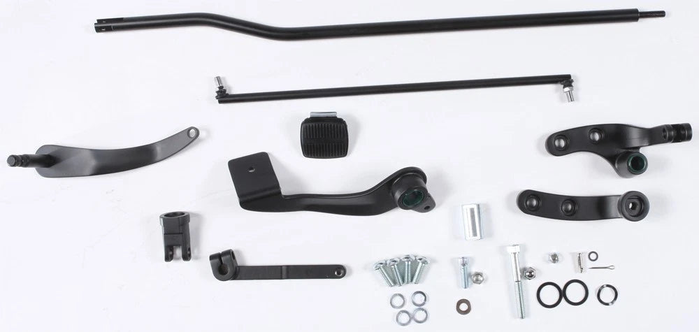 HardDrive Forward Controls Dyna 06-17 Black for Harley Davidson FLD FXDLS FXDSE