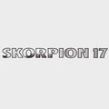 Lowe Boat Decal 2313687 - Skorpion 17 Gray Black 15 1/2 Inch 2019