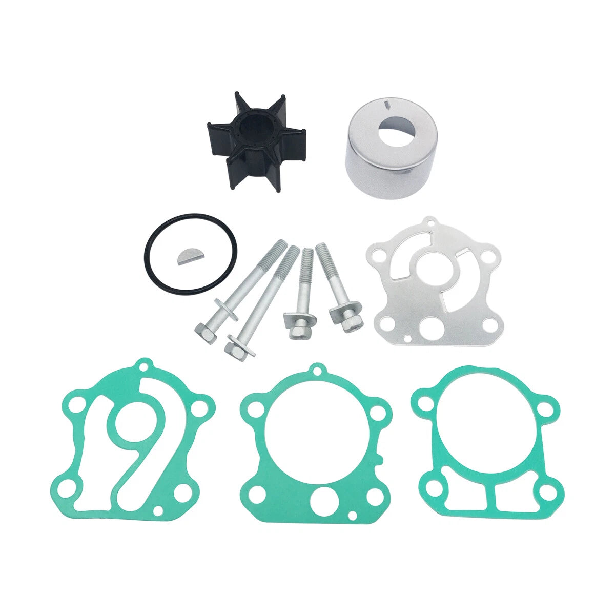 Water Pump Impeller Kit for Yamaha 2 Stroke Outboard 692-W0078-02-0 0