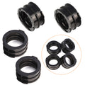4x Carburetor Intake Manifold Rubber Boots for Yamaha VMAX 1200 VMX1200 85-07