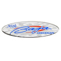 Baja Boat Raised Emblem Decal 1805471 - 35th Anniversary Silver Blue