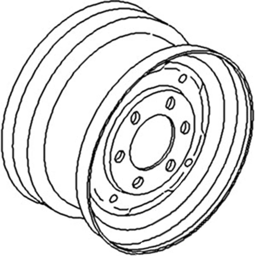 1611404M1 Front Wheel Rim Fits Massey Ferguson Tractor Models 265 275 +