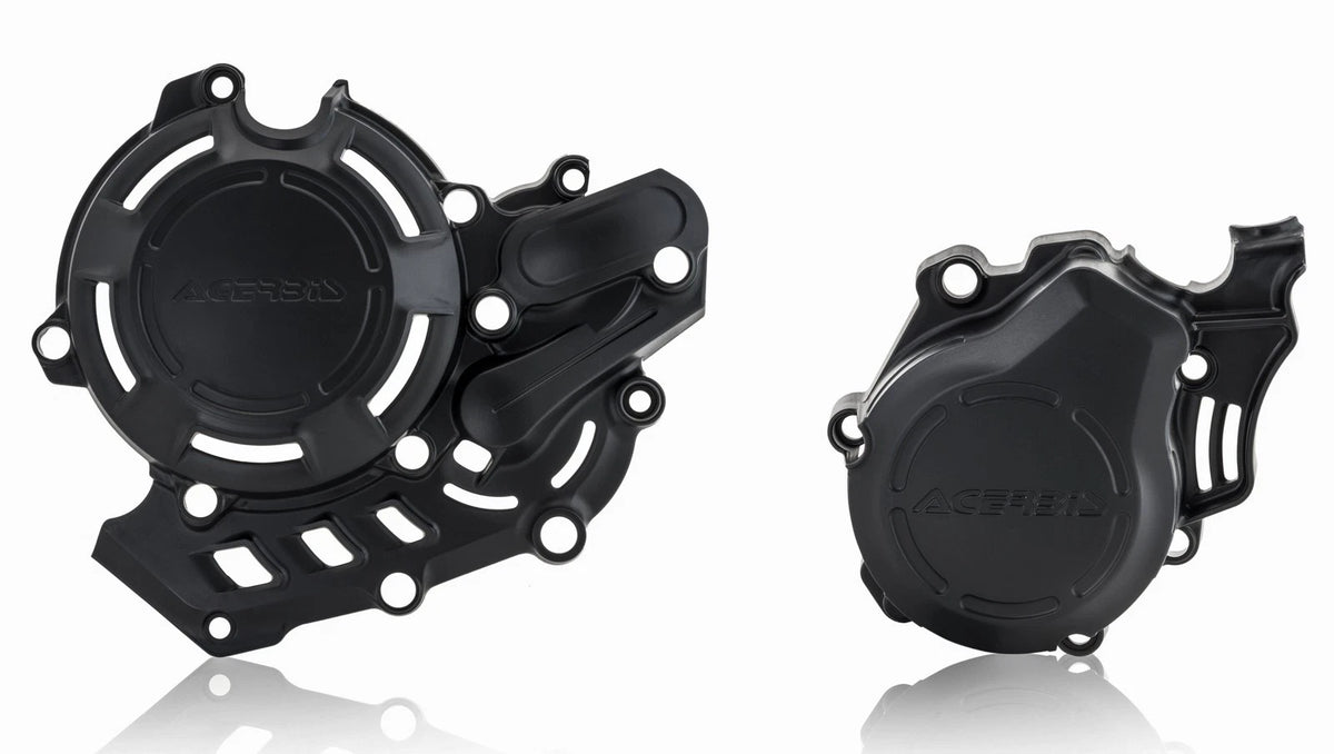 ACERBIS X Power Kit Black Skid Plate & Guard for Husqvarna KTM 450 Models