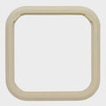 Bomar Boat Square Hatch Trim Ring - 11 1/8 Inch Off White Plastic