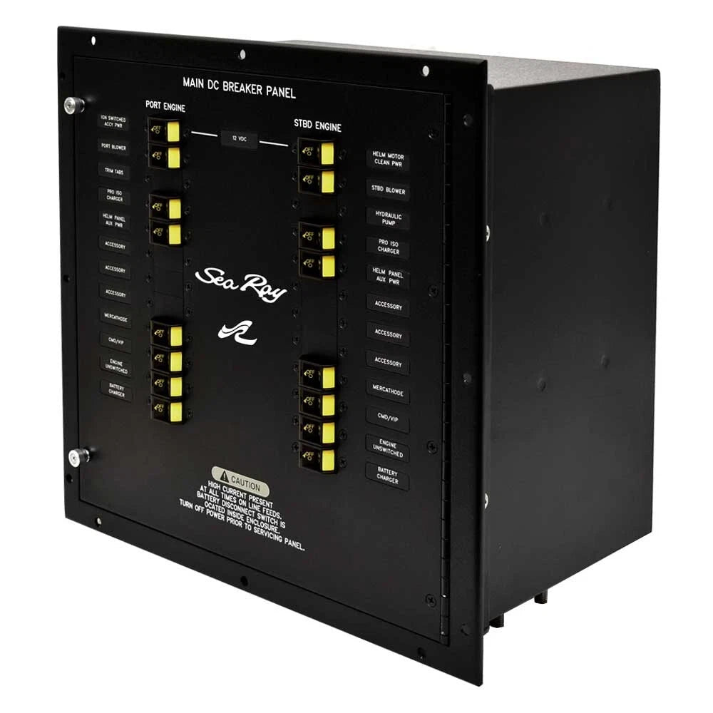 Sea Ray Boat Breaker Panel 2312081 - Main DC 14 5/8 X 14 3/8 Inch