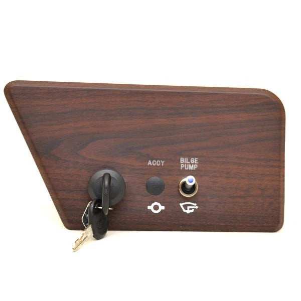 Sea Ray Boat Ignition Switch Panel 2193500 - 19/21 SPX Woodgrain
