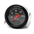 Livorsi Boat Boost Gauge GMB60BKBK - 2 Inch Black