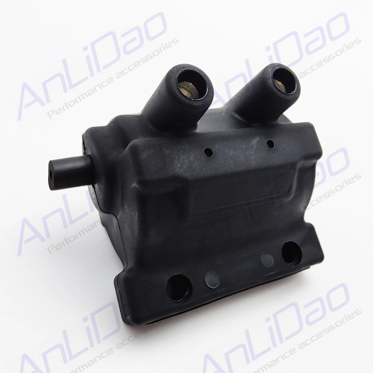 Harley Shovelhead Black 5 Ohm Ignition Coil Pack 65-79 31609-65A K482 16053