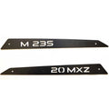 Malibu Boat Back Lit Panel 5716402-MDV-S - 5716402-MDV-P - MXZ (2 PC)