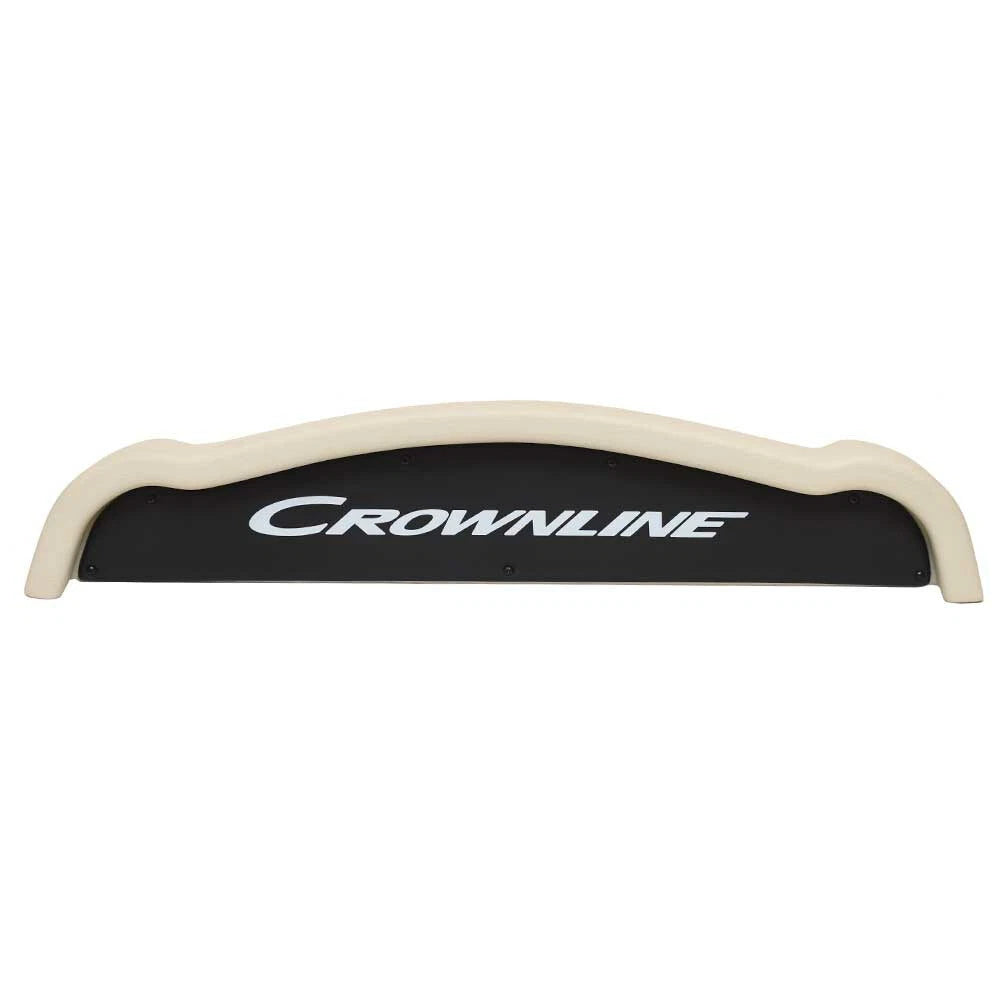 Crownline Boat Dash Panel AD-331-277 - Logo Off White Vinyl Black