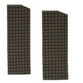 Boat Non-Skid Pads - 4 3/4 X 14 7/8 Inch Black Foam Rubber (pair)