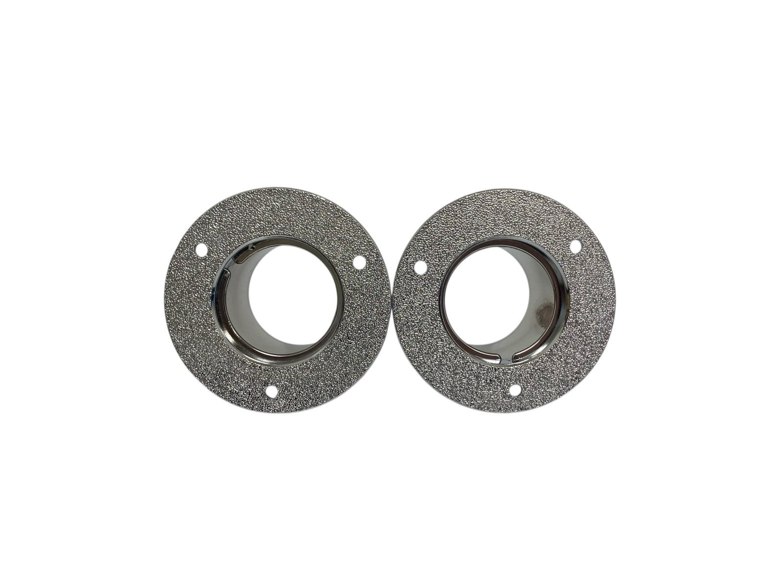 TH Marine RFK1CPDP, Plastic Chrome Plated Rigging Flange for 2.5" Hose - 2 Pack