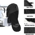 250 - 300 HP Boat Outboard Motor Engine Cover Black Universal Trailerable