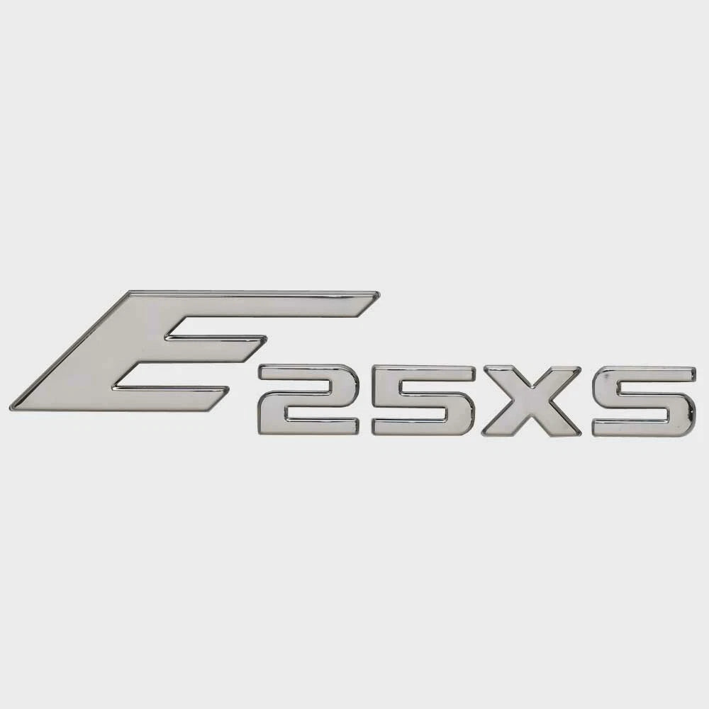 Crownline Boat Raised Emblem Decal 22349 - E25XS Silver Sticker