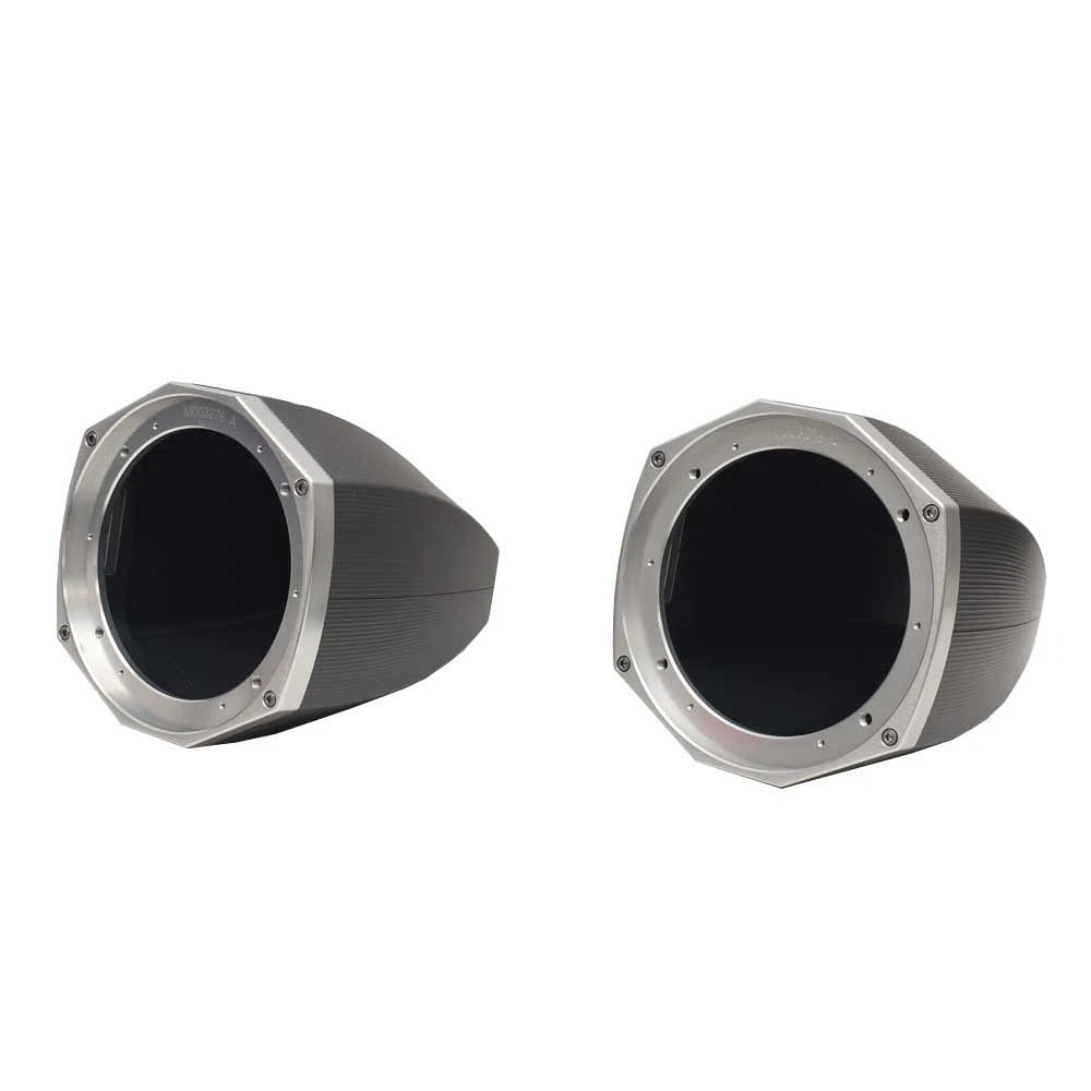 MasterCraft Boat Speaker Cans 404839 - 8.5 Inch Titanium Gray (pair)