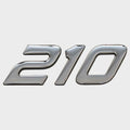 Premier Pontoon Boat Raised Model Decal 70005829 - 210 Sticker Silver