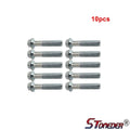 STONEDER M6 X 30mm Flanged Hex Bolt for Pit Dirt Bike ATV Quad Go Kart Engine
