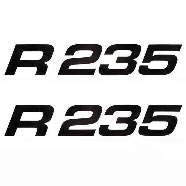 Robalo Boat Decal Stickers - 2004 R235 Black (pair)
