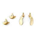 4* Gold Stainless Steel Back Button Paddles for PS5 Edge Controller Accessories