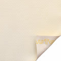 Boat Knit Back Vinyl - Perforated Cream Off White 54 Inch (YD)