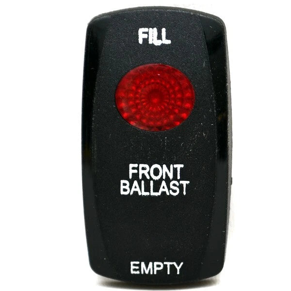Carling Boat Contura V Rocker Switch Actuator - Ballast Fill - Empty