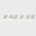 G3 Boat Raised Model Emblem Decal 73405491 - 1910 White Silver