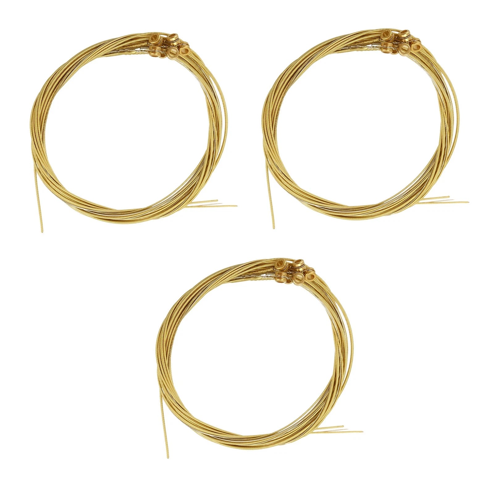 3 Pack of 6 Guitar Strings Steel String for Acoustic Guitar 1st-6th Repair Tool