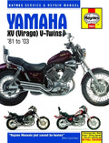 Haynes Workshop Manual for Yamaha XV 535 S, DX Virago 1994-2003 (0535 CC)