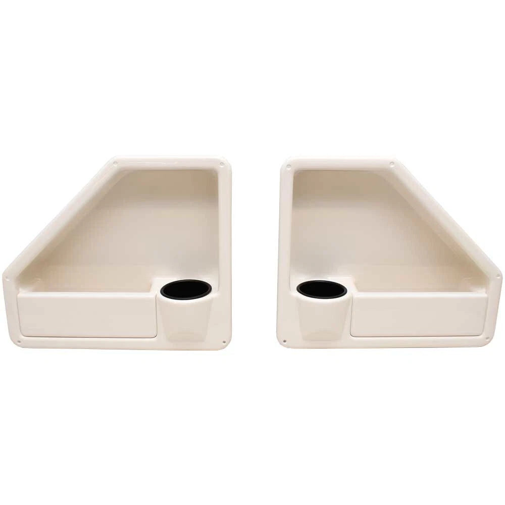 Rinker Boat Storage Panels 7199901 - Off White Plastic (set of 2)