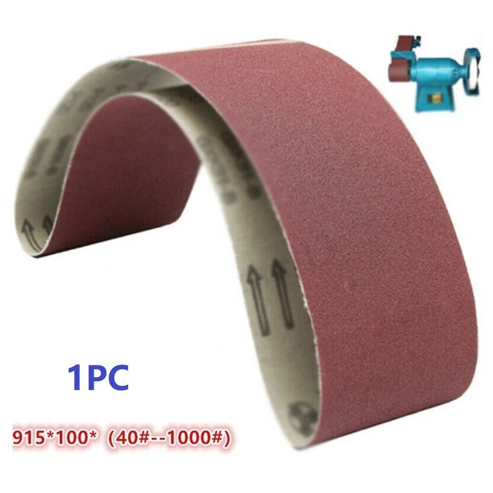 Sanding Belts 915*100mm Cloth Belt for Sanders 40-1000 Grit for Grinding