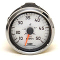 Faria Boat Speedometer Gauge SEK032A - Chaparral 3 1/4 Inch Silver