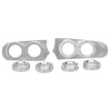 MasterCraft Boat Blank Gauge Panels 505706 - Aluminum (kit)