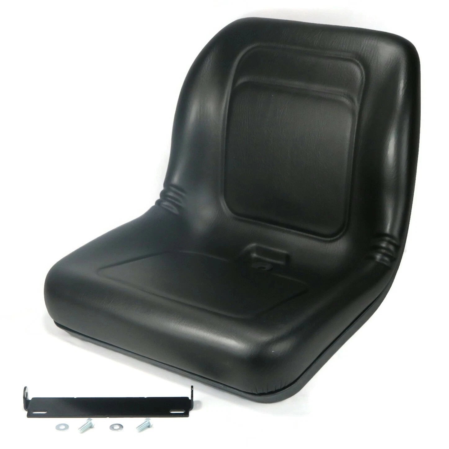 Black High Back Seat Fit John Deere Gator Trail, Worksite, Turf, E-Gator Utility