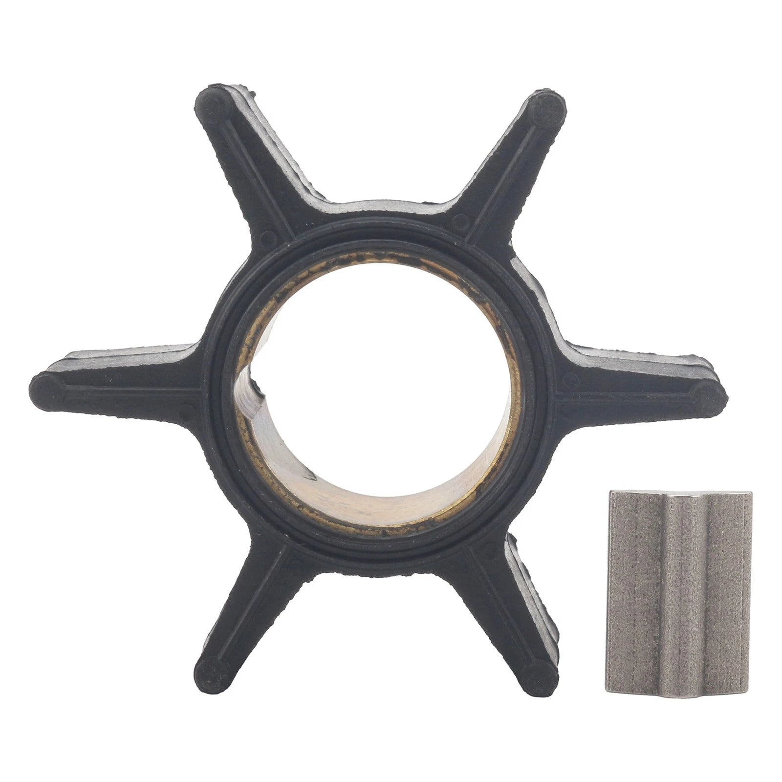 Outboard Water Pump Impeller with Key for Mercury 30 35 40 50 60 70 HP Engines