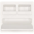 Blue Wave 2600 Pure Bay Boat Kick Panel 2430-0039 - White Fiberglass