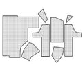 A-1105CFK Cab Foam Kit with Headliner - Fits Massey Ferguson