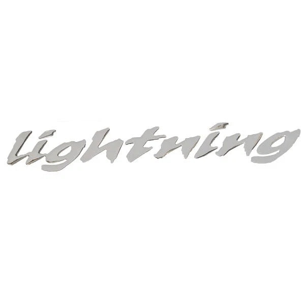 Ski Centurion Boat Raised Lighting Decal - 16 Inch Silver Sticker