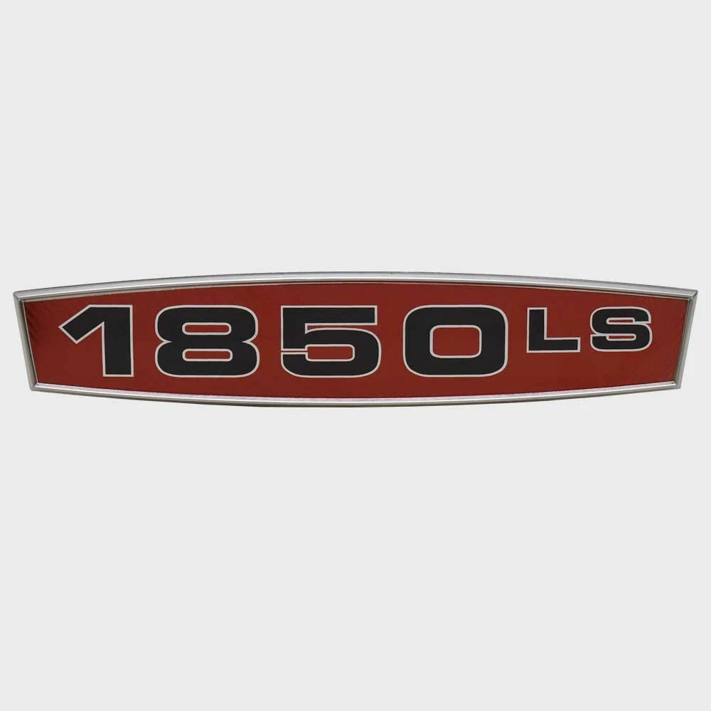 Ranger Boat Raised Emblem Decal 7604060 - 1850LS 2024 Red Black Silver