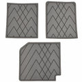 Cobalt R26 Boat Non-Skid Mats 401711 - Ski Storage Black Gray (3 PC)