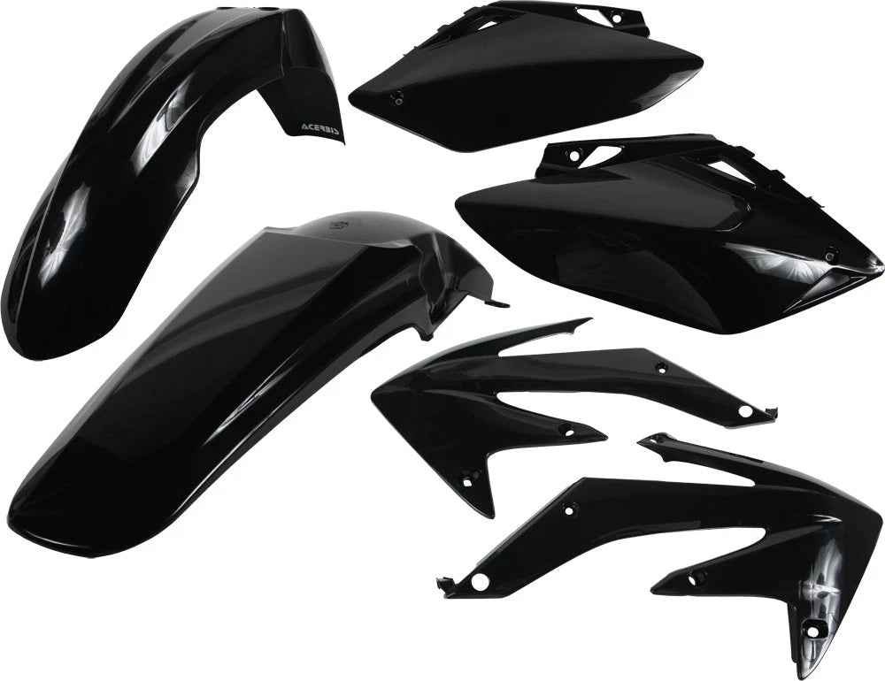 ACERBIS Plastic Kit Black – Fits 2005-2006 Honda CRF450R Offroad Models