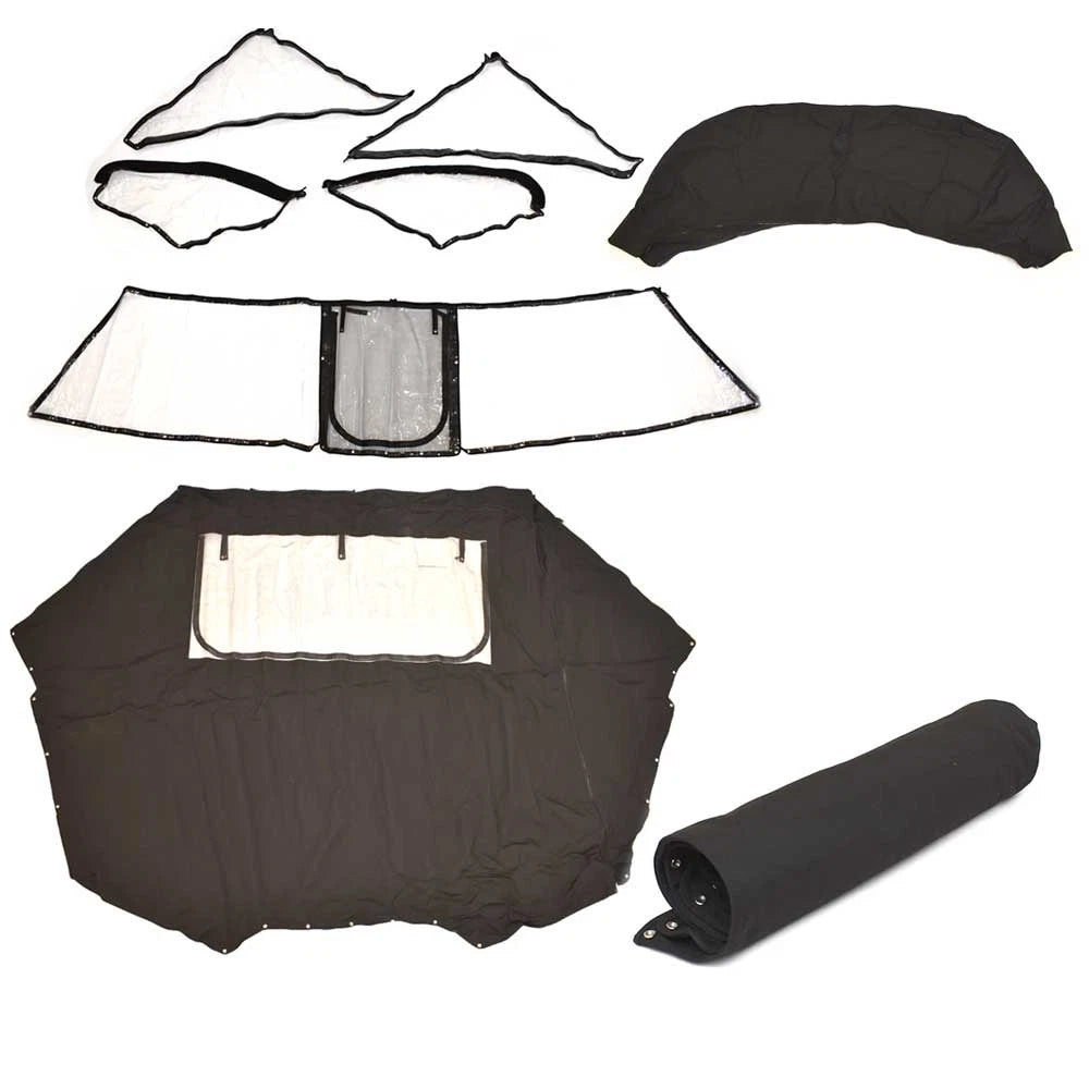 Cruisers 298 Bow Rider Boat Enclosure Curtains V2826908 - Black (kit)