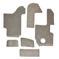 Cobalt Boat Snap-In Floor Mats 407609 - R5 Gray Compass Vinyl (6PC)
