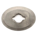 Cobalt Boat Oval Mounting Plate - Aluminum 2 5/8 X 1 7/8 Inch