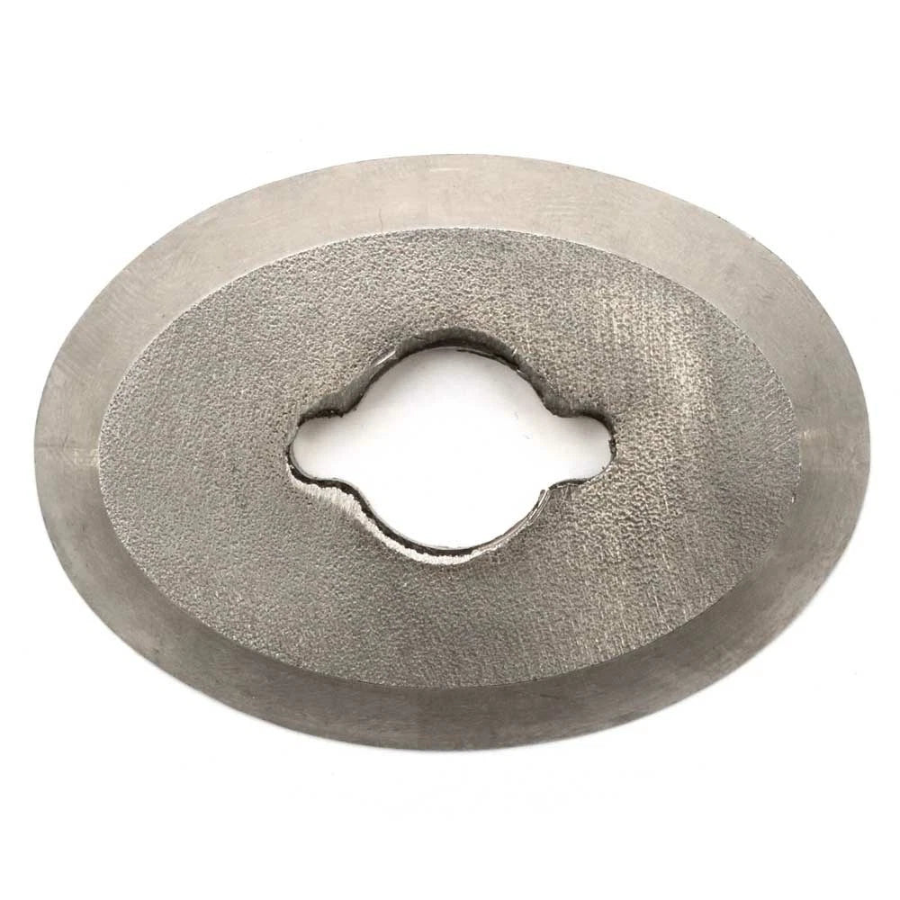 Cobalt Boat Oval Mounting Plate - Aluminum 2 5/8 X 1 7/8 Inch