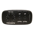 Triumph Boat Trim Tabs Switch Pad - Black Rubber