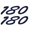 Rinker Boat Decal VS924901-02BL - 180 Dark Blue 6 1/2 Inch (set of 2)