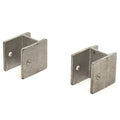 Misty Harbor Boat Bimini H-Brackets 99-001524 - Aluminum Silver (pair)